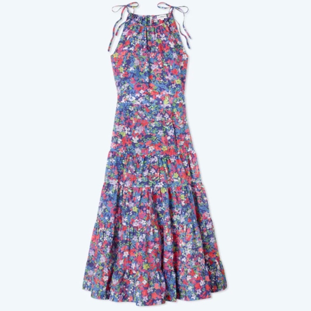 Summersalt The High Neck Tiered
Maxi Dress Painted Meadows - size Large